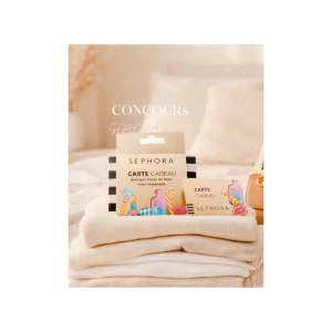 Carte Cadeau Sephora de 50 € : Le Petit Plaisir Beauté Qui Arrive au Bon Moment