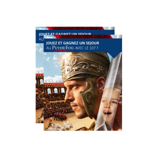 Puy du fou jeu concours